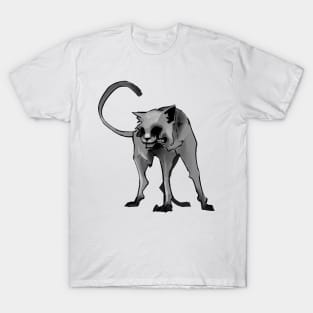 Cartoony Doomed Cat T-Shirt